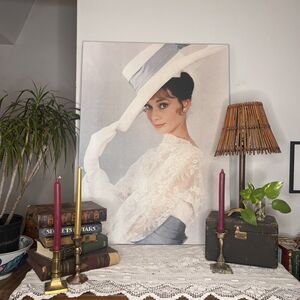 My Fair Lady, Audrey Hepburn 1964 Gallery Wrapped Canvas Museum Art Print 29x39